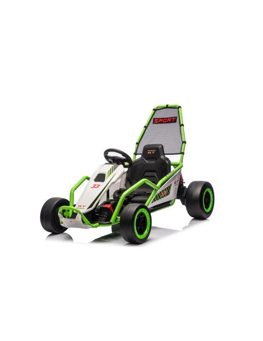 Kart Eléctrico Infantil Tornado 24V con Función Drift y Asiento Deportivo