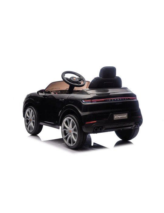 Voiture électrique pour enfants Porsche Cayenne 12V avec commande et lumières LED