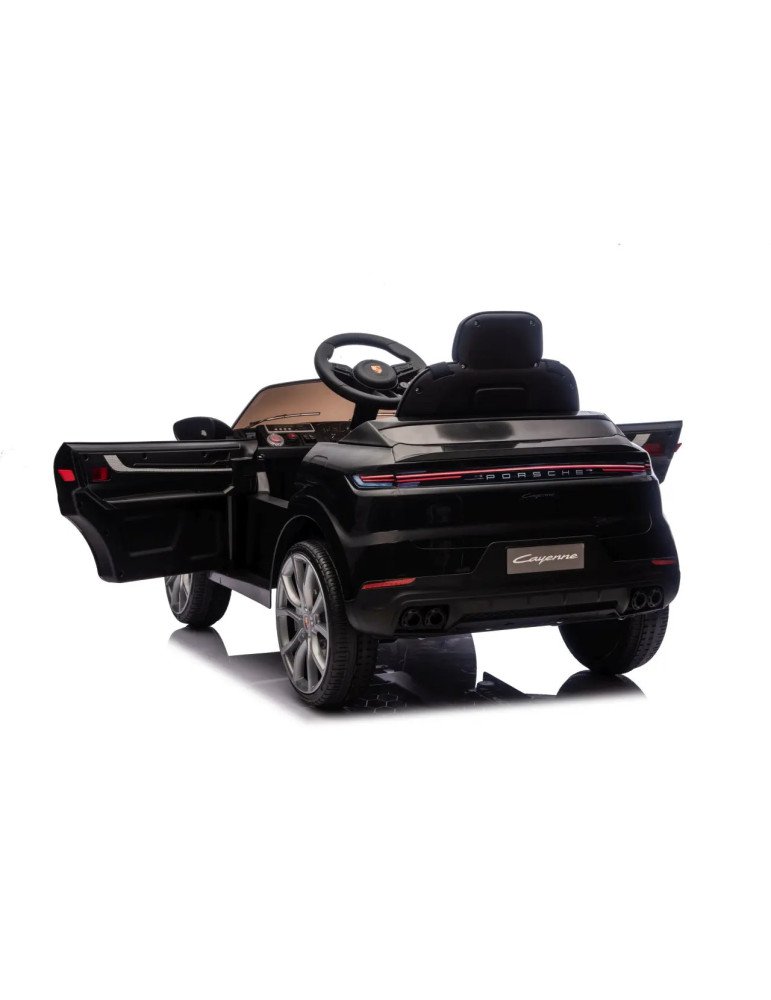 Children's electric car Porsche Cayenne 12V with command and LED lights