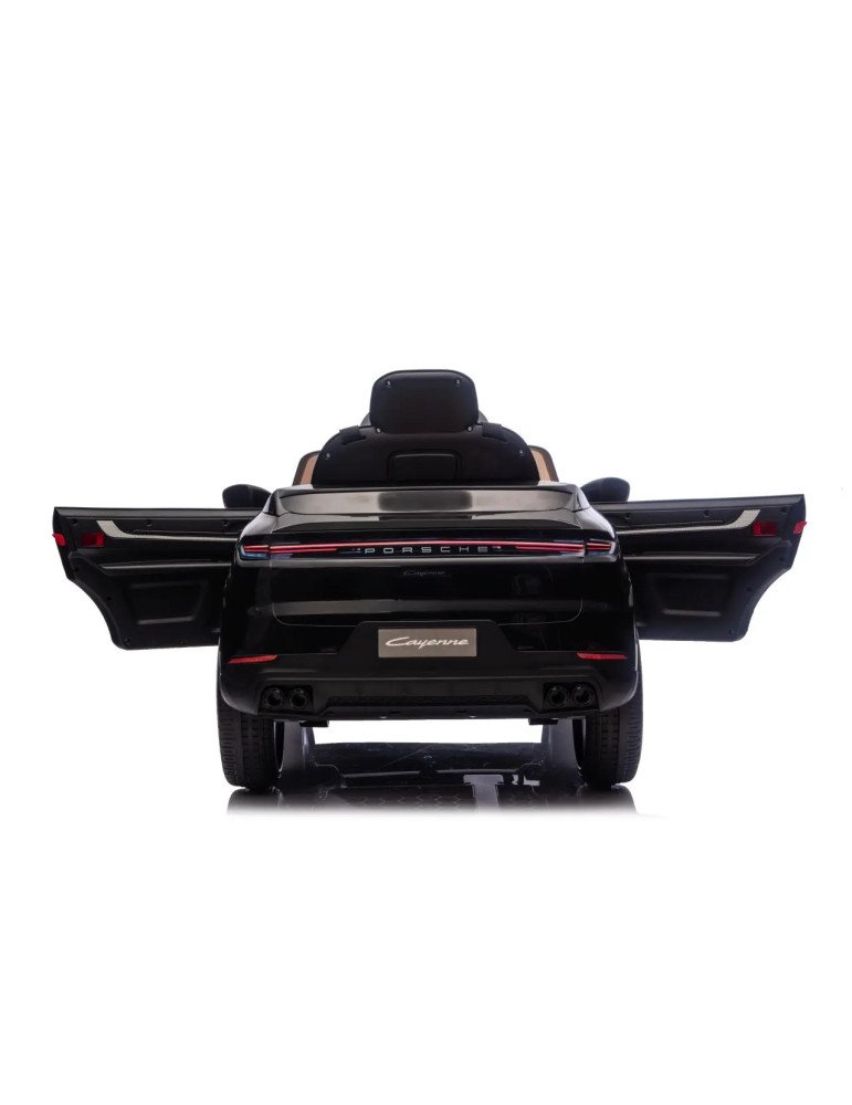 Voiture électrique pour enfants Porsche Cayenne 12V avec commande et lumières LED