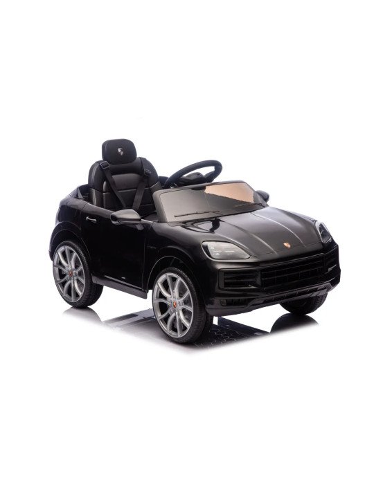 Voiture électrique pour enfants Porsche Cayenne 12V avec commande et lumières LED
