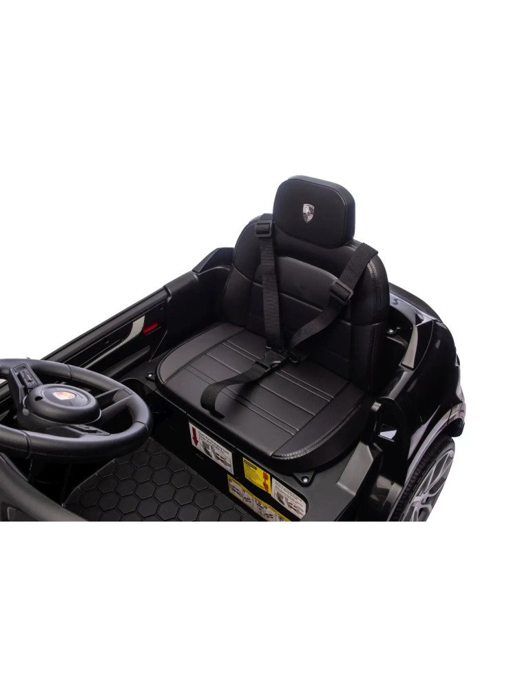 Voiture électrique pour enfants Porsche Cayenne 12V avec commande et lumières LED