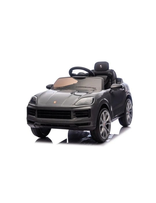 Auto elettrica per bambini Porsche Cayenne 12V con comando e luci a LED