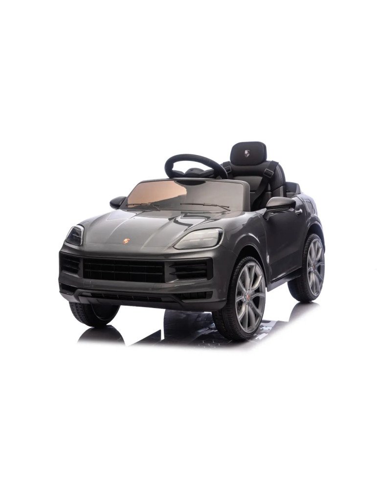 Voiture électrique pour enfants Porsche Cayenne 12V avec commande et lumières LED
