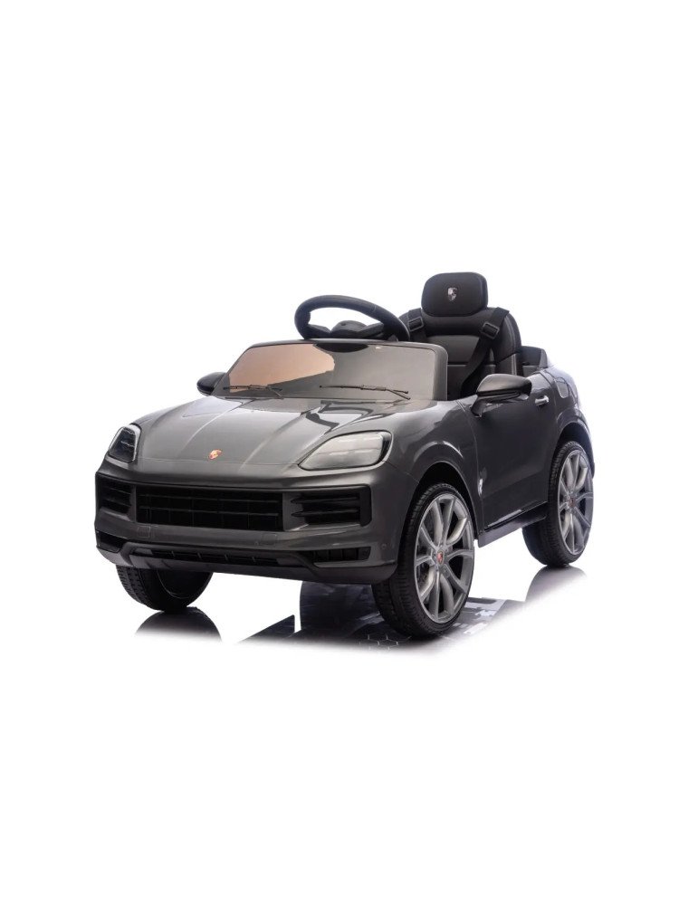 Auto elettrica per bambini Porsche Cayenne 12V con comando e luci a LED