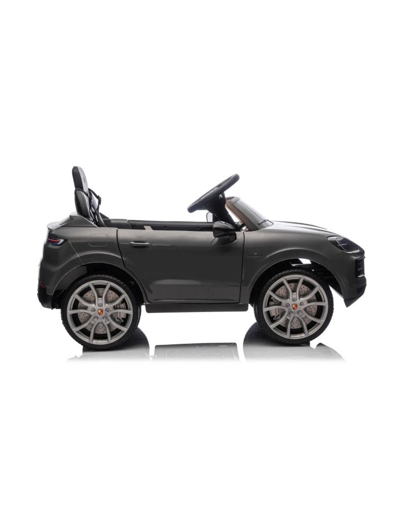 Voiture électrique pour enfants Porsche Cayenne 12V avec commande et lumières LED