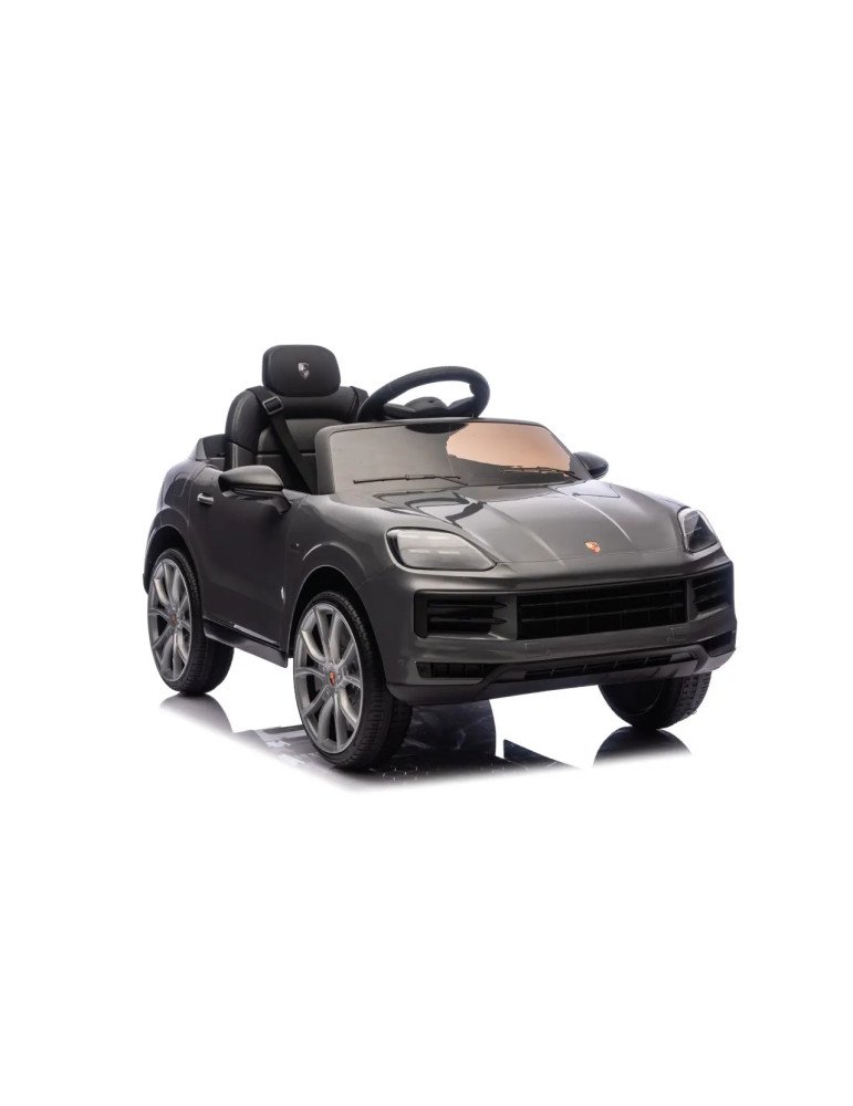 Auto elettrica per bambini Porsche Cayenne 12V con comando e luci a LED