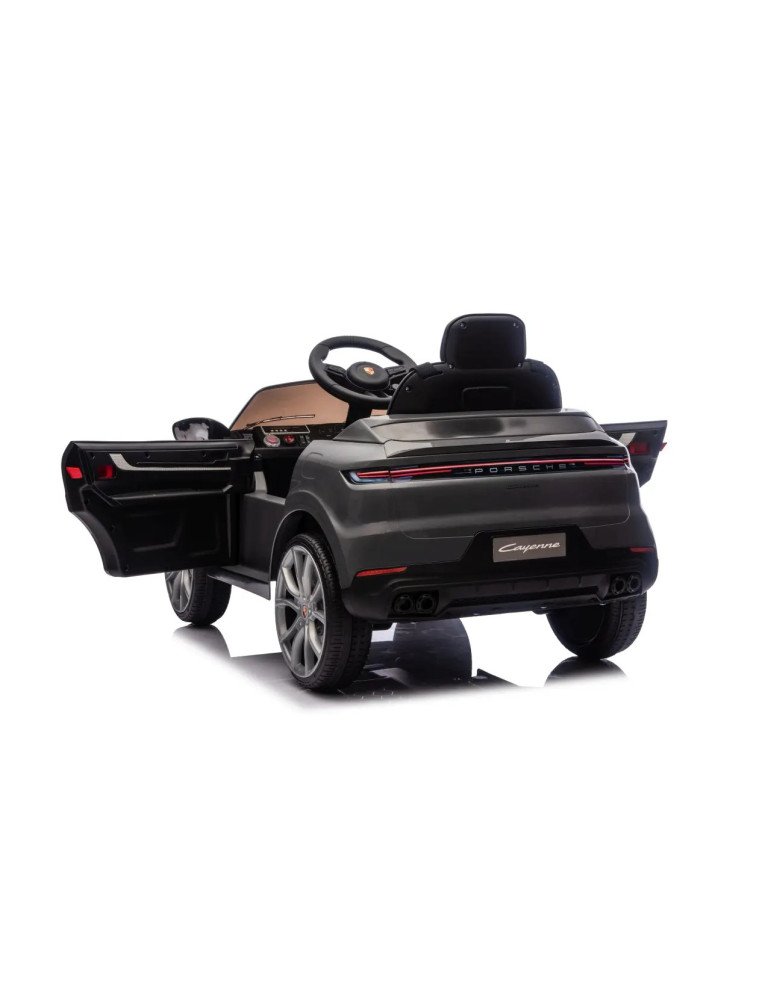 Coche Eléctrico Infantil Porsche Cayenne 12V con Mando y Luces LED