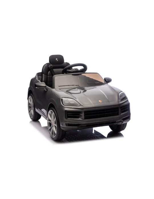 Auto elettrica per bambini Porsche Cayenne 12V con comando e luci a LED