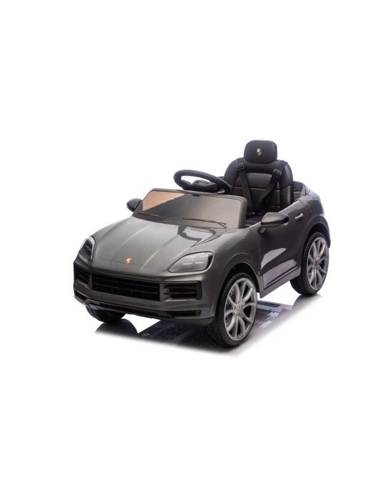 Carro elétrico de crianças Porsche Cayenne 12V com comando e luzes LED