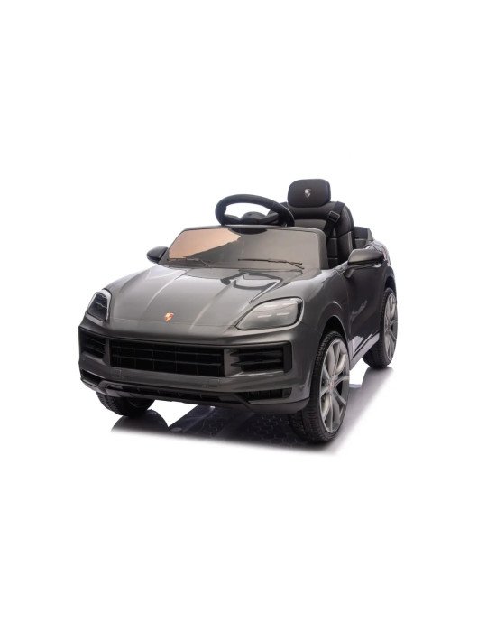 Auto elettrica per bambini Porsche Cayenne 12V con comando e luci a LED