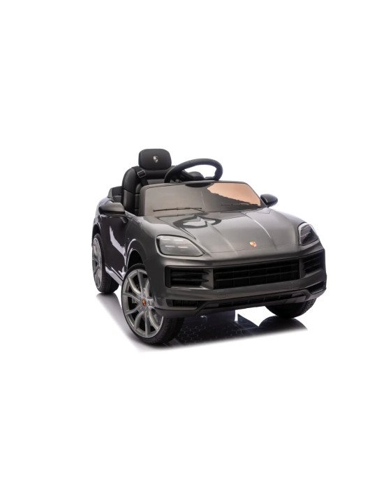 Auto elettrica per bambini Porsche Cayenne 12V con comando e luci a LED