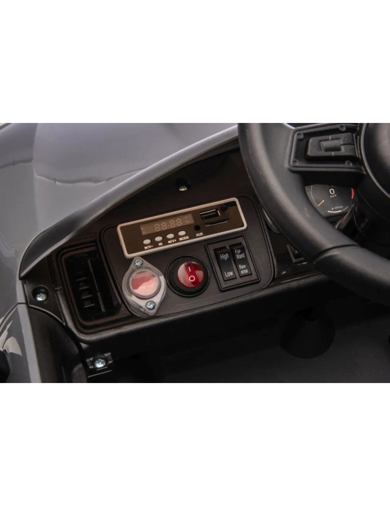 Coche Eléctrico Infantil Porsche Cayenne 12V con Mando y Luces LED