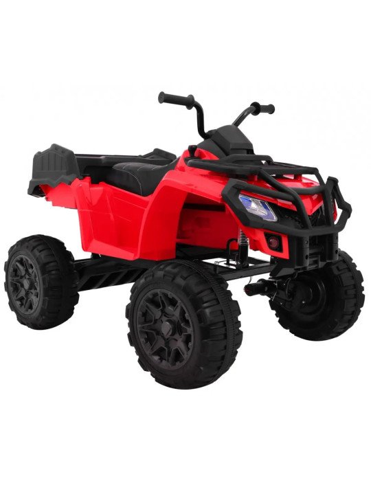 Children's electric quad 4x4 12V with EVA wheels and transport handle