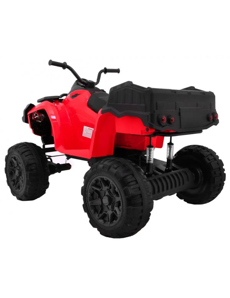 Quad quadrio électrique 4x4 12V avec roues EVA et poignée de transport