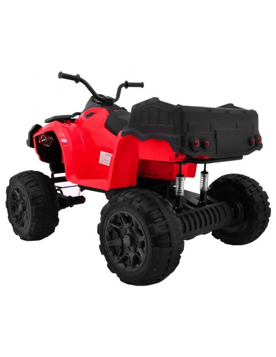 Quad quadrio électrique 4x4 12V avec roues EVA et poignée de transport