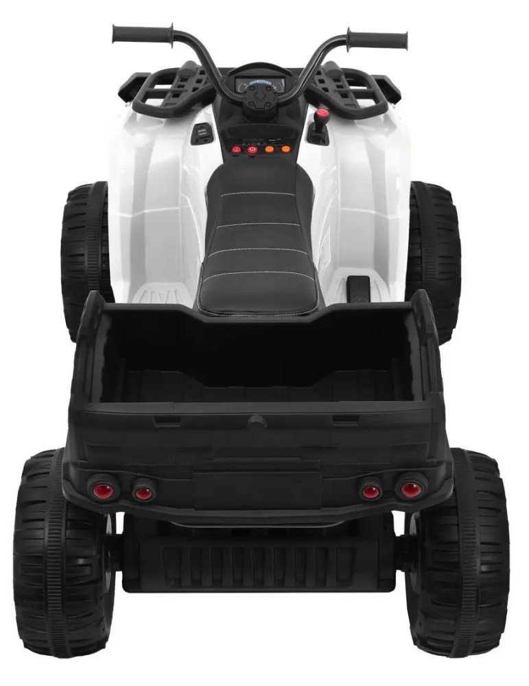 Quad quadrio électrique 4x4 12V avec roues EVA et poignée de transport