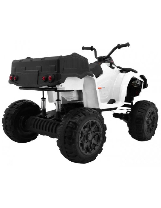 Quad Eléctrico Infantil 4x4 12V con Ruedas EVA y Mango de Transporte