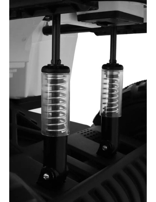 Quadrão elétrico de crianças 4x4 12V com rodas EVA e alça de transporte