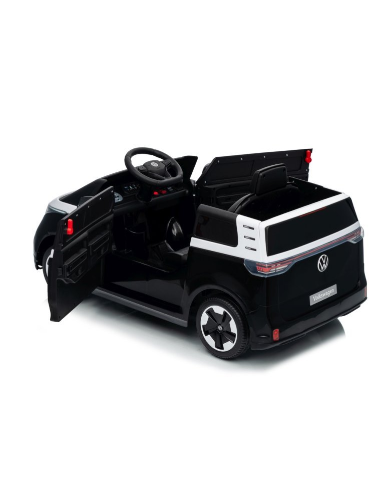Volkswagen ID BUZZ Black Vehicle Electric Ride-On Car - Vista 9