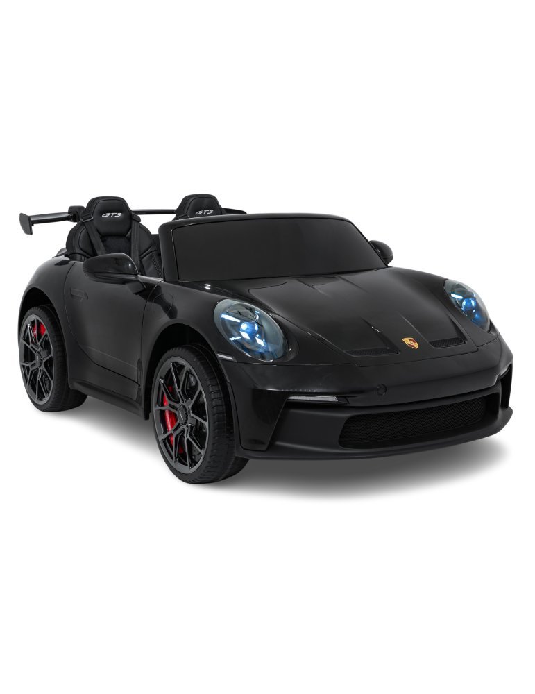 Porsche 911 GT 3 Black MP4 Biplaza Carro Elétrico - Vista 3