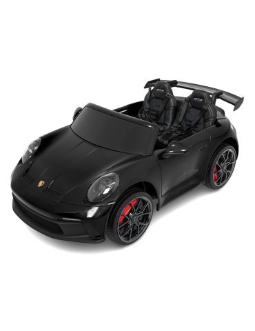 Auto Elettrica Bambini Porsche 911 GT3 STRONG Nera 24V | Premium