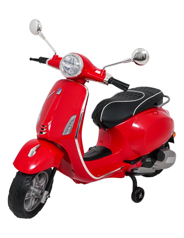 Scooter eléctrico infantil Vespa ROMA 12V - Vista 24