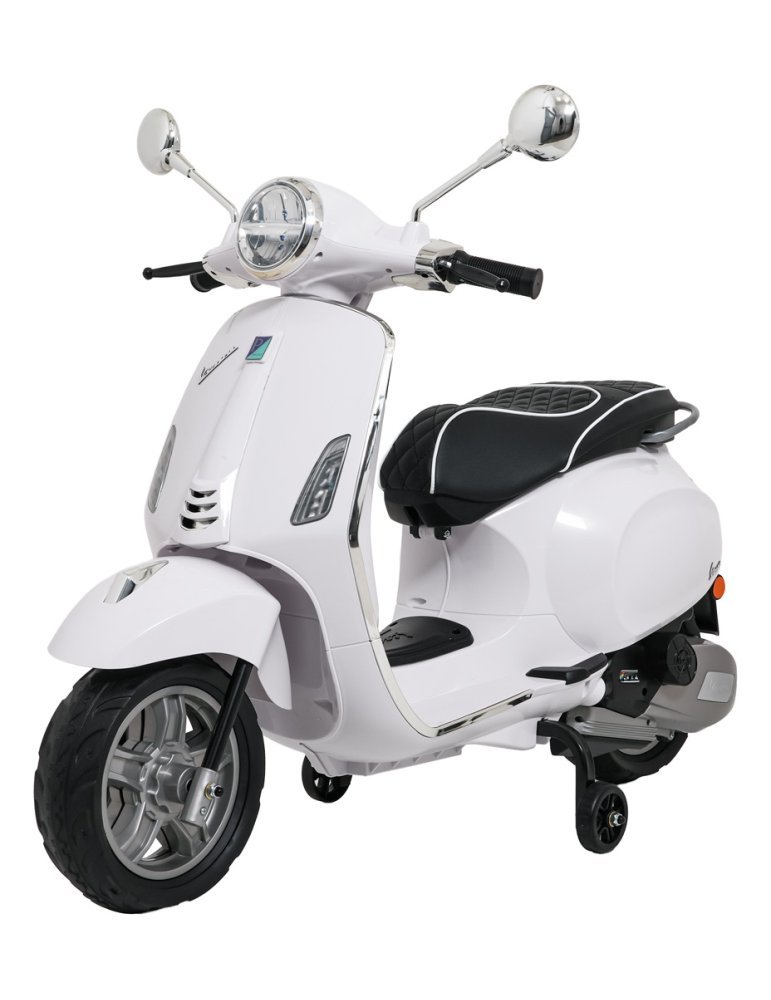 Scooter elettrico bambini Vespa ROMA 12V - Vista 2