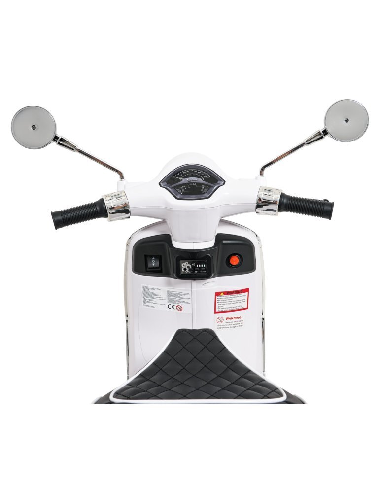 Scooter elettrico bambini Vespa ROMA 12V - Vista 9