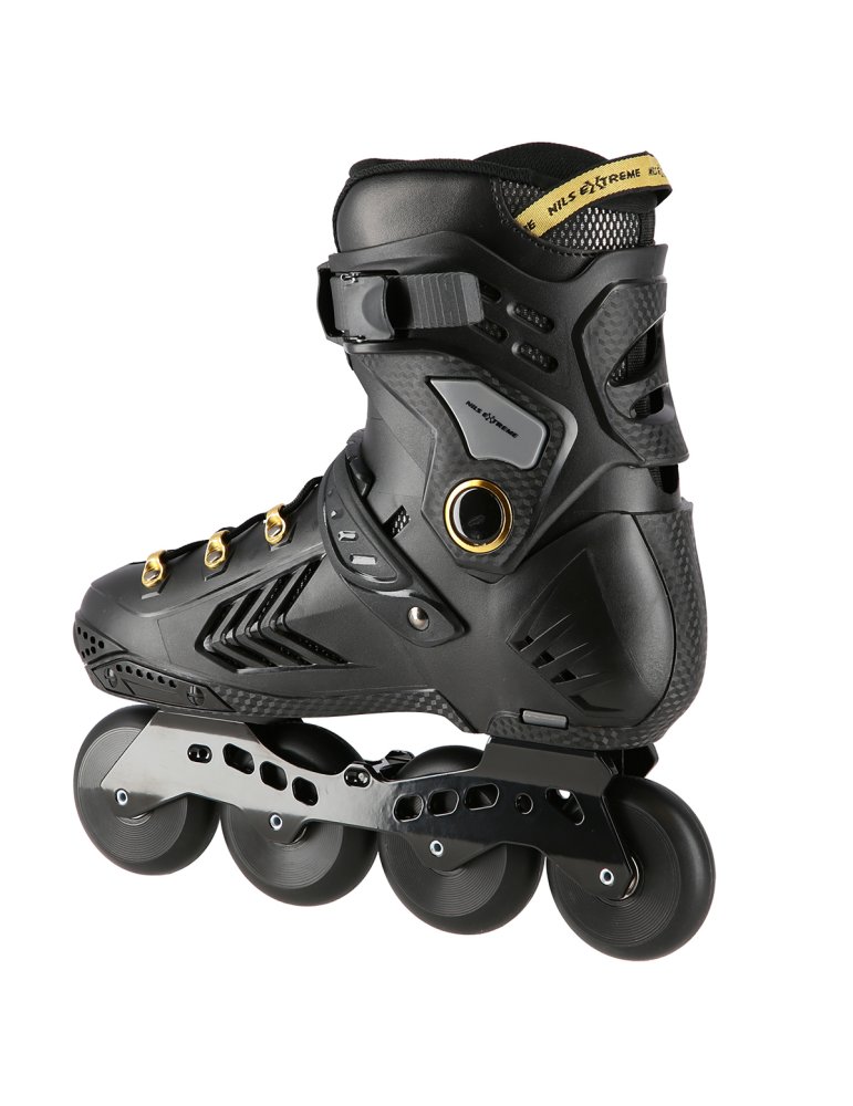 Na20002 Black-Gold Size 41 Slalom In-Line Skates Nils Extreme - Vista 3