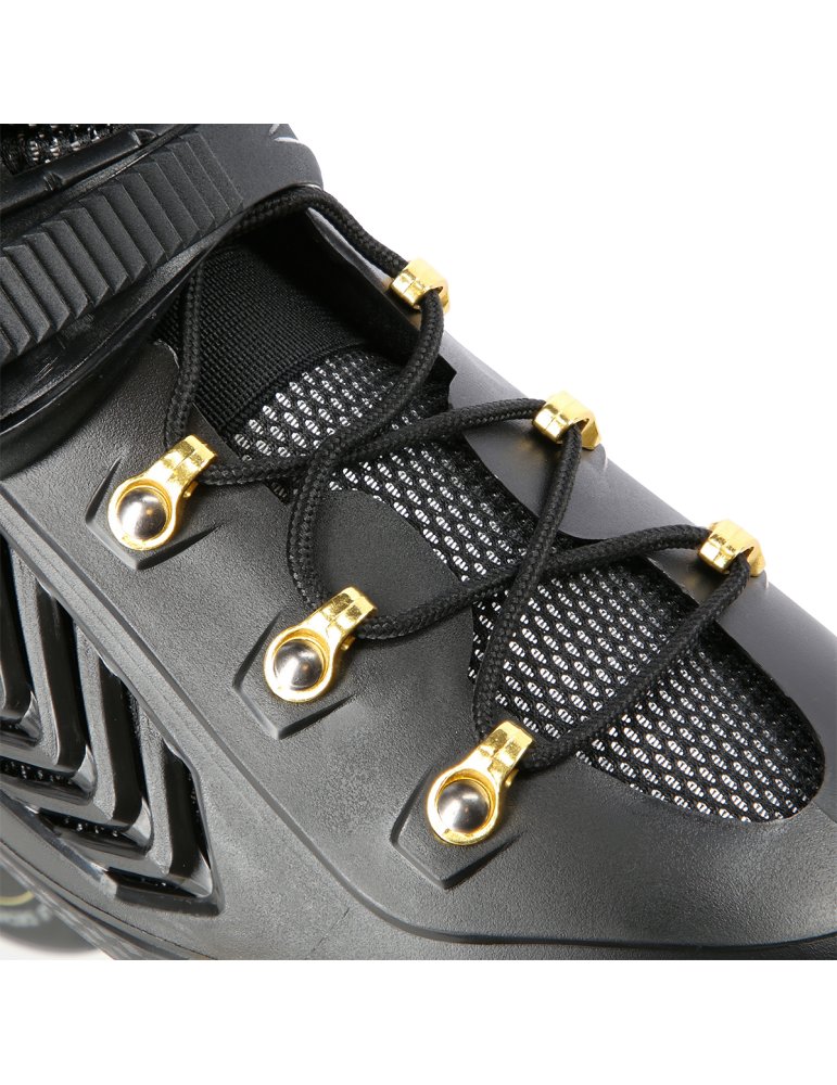 Na20002 Black-Gold Size 41 Slalom In-Line Skates Nils Extreme - Vista 6