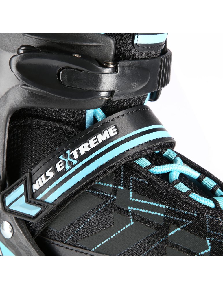 NA11002 BLACK/BLUE M(35-38) IN-LINE SKATES NILS EXTREME