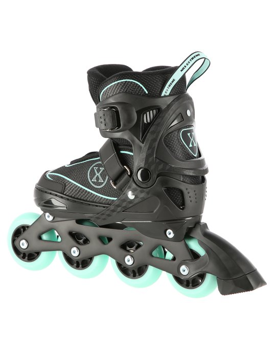 NA11008 BLACK-MINT ROZM. M (35-38) IN-LINE SKATES NILS EXTREME