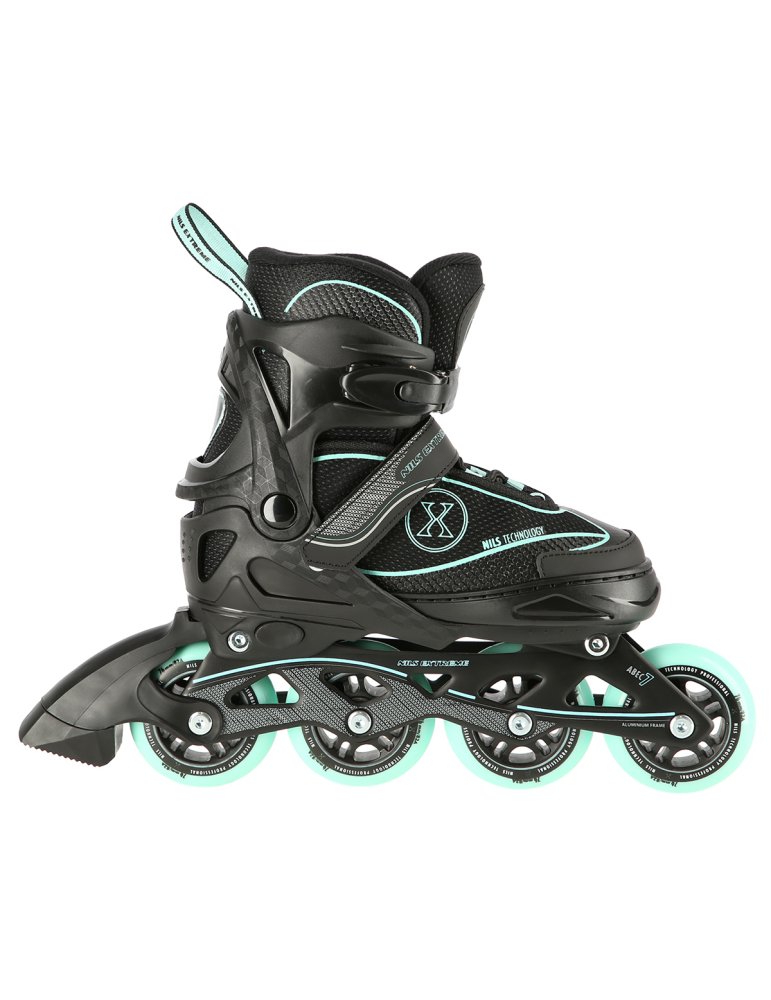 NA11008 BLACK-MINT ROZM. M (35-38) IN-LINE SKATES NILS EXTREME