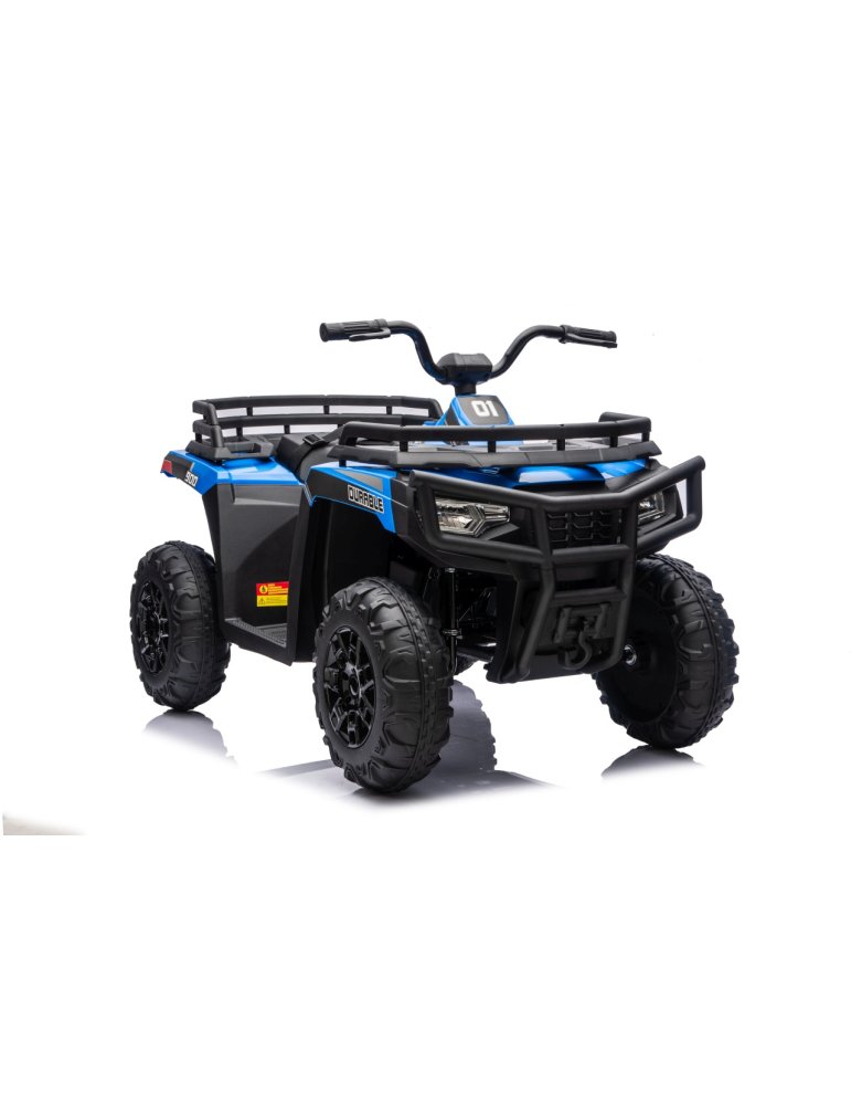 WOLF Blue 4x4 ATV Quad Vehicle Electric Quad
