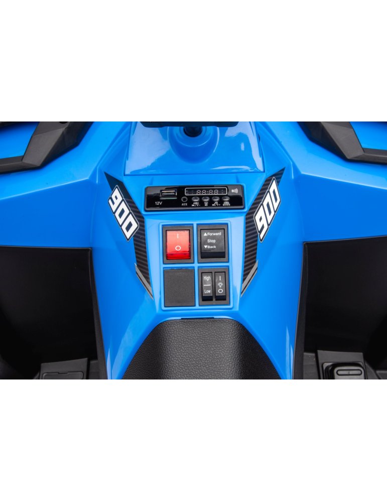 WOLF Blue 4x4 ATV Quad Vehicle Quad Elétrico