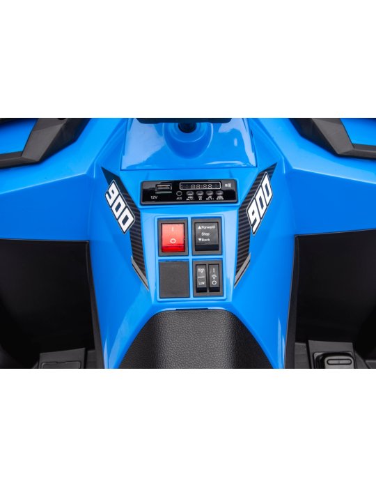 WOLF Blue 4x4 ATV Quad Vehicle Quad Elétrico
