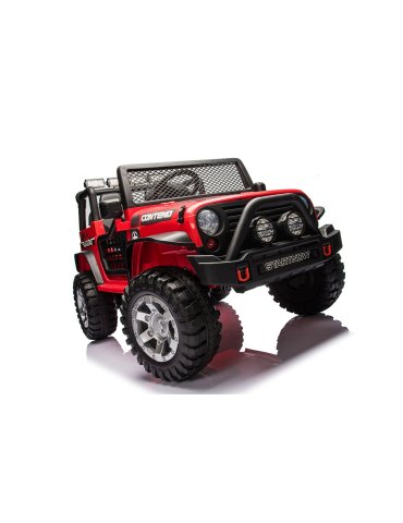 Jeep elettrica bambini 4x4 Beast 12V con MP3 e LED