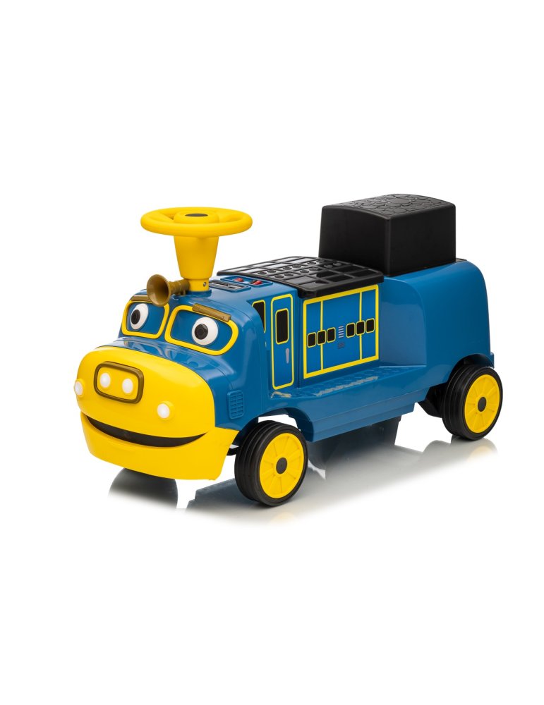 Locomotive Électrique Biplace Enfant 12V avec Audio - Vista 1