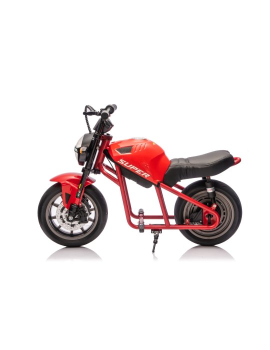 Moto Eléctrica Infantil 24V 300W | Rendimiento 6-10 años | Patilandia