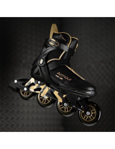 NA22151 INLINE SKATES ARMOUR BLACK GOLD SIZE 44  NILS EXTREME 2