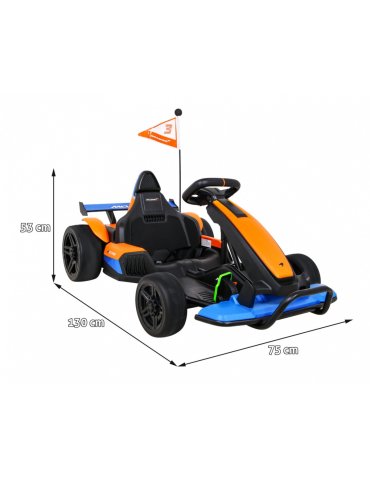 Go-kart McLaren Drift Kart Infantil 2