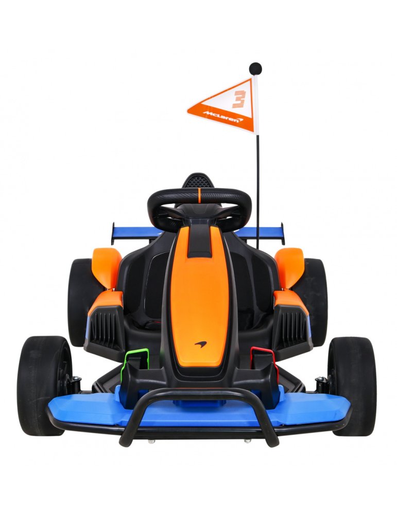 Kart Infantil McLaren Drift Eletrico 2x150W Funcao Drift