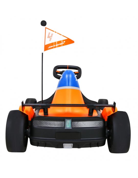 Kart Enfant McLaren Drift Electrique 2x150W Fonction Drift