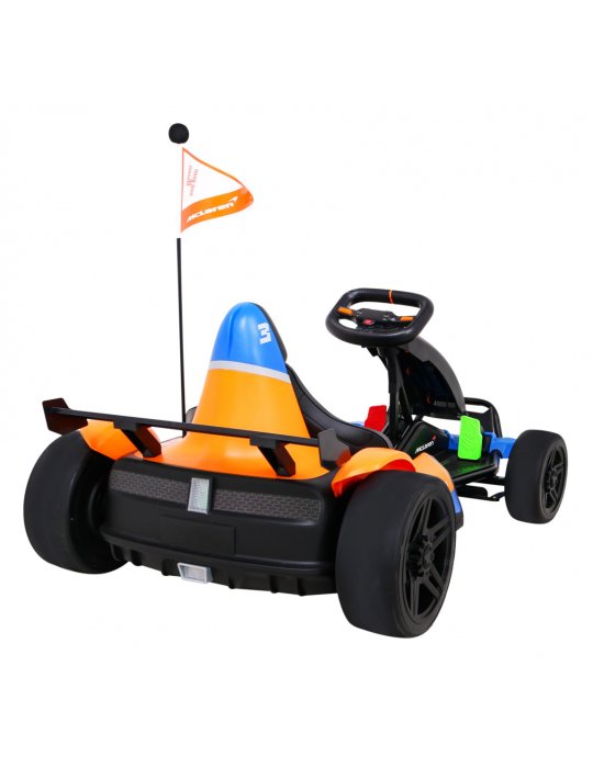 Kart Infantil McLaren Drift Eletrico 2x150W Funcao Drift
