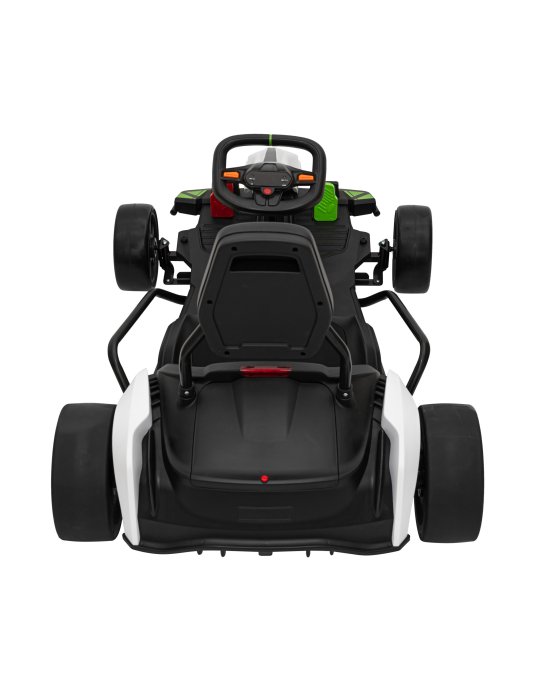 Go-Kart Eléctrico Fast 3 Drift Blanco 24V Niños | Patilandia