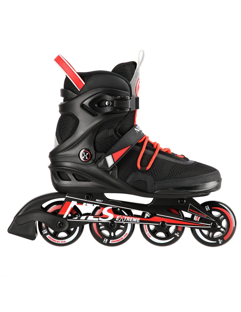 NA14124 BLACK SIZE 38 IN-LINE SKATES NILS EXTREME