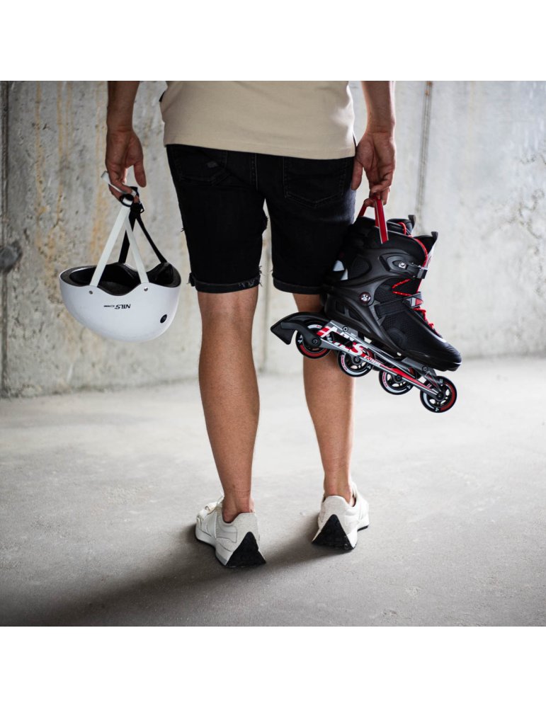 NA14124 BLACK SIZE 42 IN-LINE SKATES NILS EXTREME