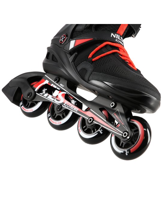 NA14124 BLACK SIZE 43 IN-LINE SKATES NILS EXTREME