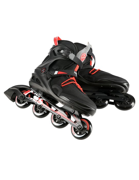 NA14124 BLACK SIZE 43 IN-LINE SKATES NILS EXTREME